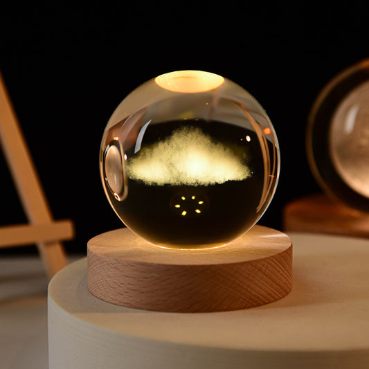 3D IllumiCrystal Globe
